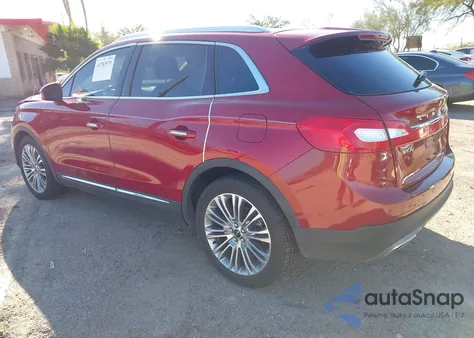 2017 Lincoln Mkx Reserve from USA, damaged, VIN 2LMPJ6LR0HBL43331